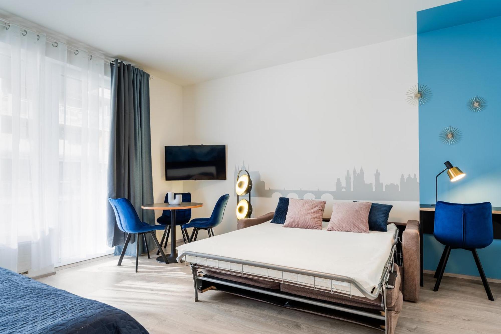Appartement Auriapartments Liben Novy 1kk S Garazi *